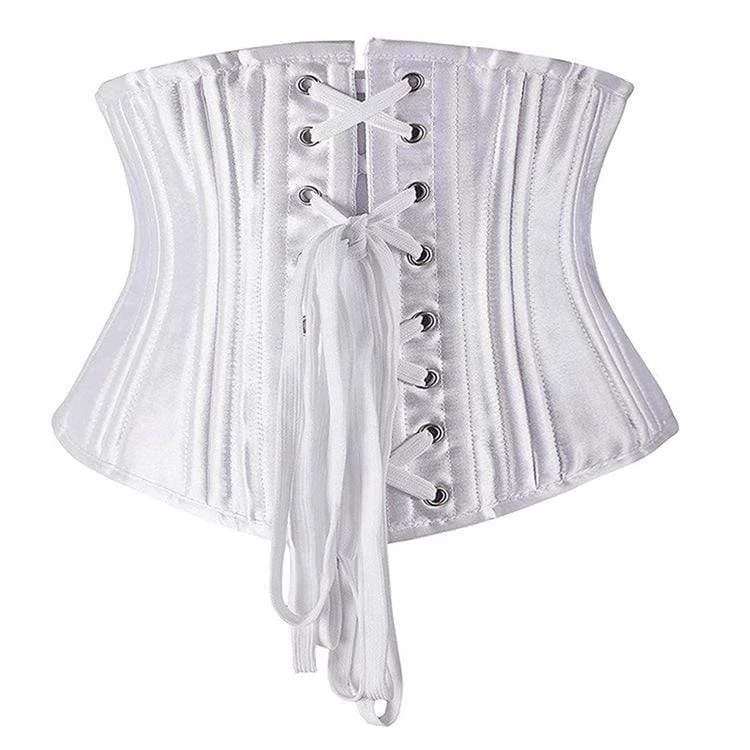 Women's Gothic Pure Color Underbust Corsets