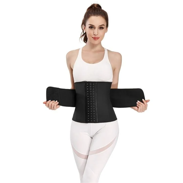 Women's Gothic Shaper Zip/Hook Latex Underbust Corsets