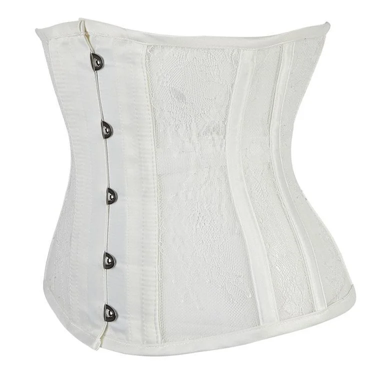 Women's Lace-up Underbust Buckles Lace Corsets