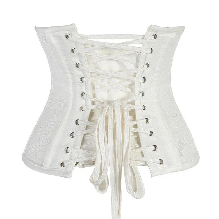 Women's Lace-up Underbust Buckles Lace Corsets