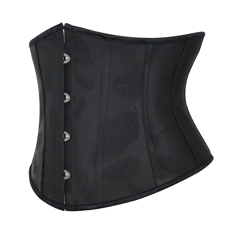 Women's Punk Solid Color Underbust Corset