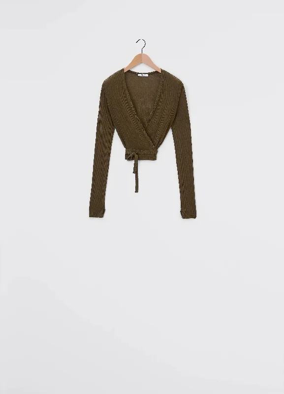 WRAPOVER CARDIGAN